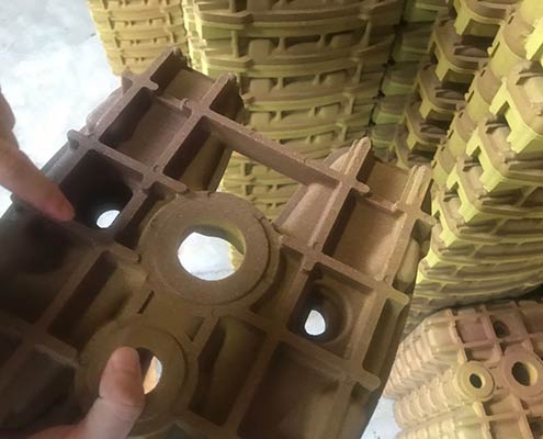 sand casting mold