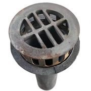 Cast iron drain pipe
