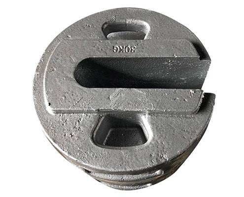 cast counterweight iron