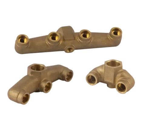 2 or 3 or 4 way splitter brass conntector