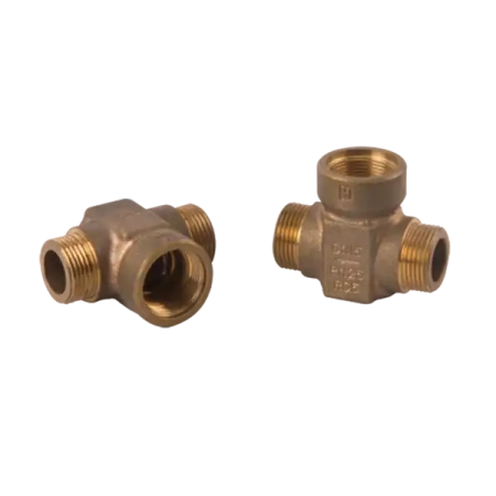 3 ways connector brass pipe