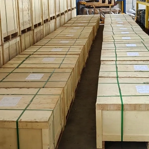 Экспортный переработанный деревянный поддон для литейной упаковки